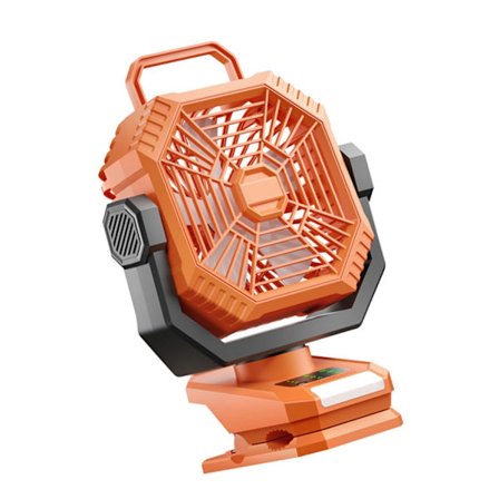 Retkeilytuuletin 5000/8000 mAh ladattava langaton kattotuuletin kannettava USB-sähkötuuletin LED-valolla telttaan