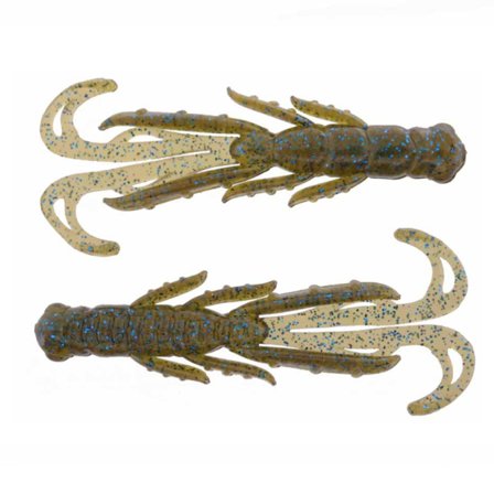 X Zone Scented Stealth Creature 2.75'' - Green Pumpkin Blue Flake