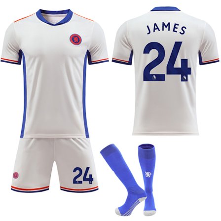 Chelsea Vieras Pelipaita Lapset & Aikuinen 2024-2025 NR.24 JAMES