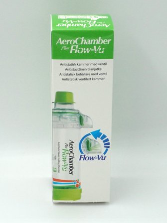 Aerochamber +flow munnsty 5år+