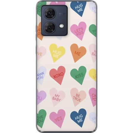 Yhteensopiva Puhelinkuori Motorola Motorola Moto G84 Karkkisydämet