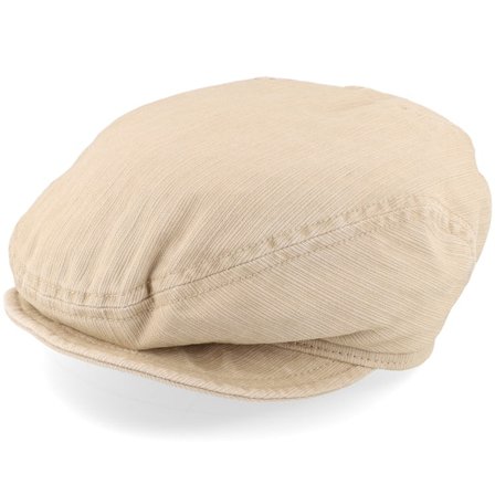 Mayser - Béžová flatcap Kšiltovka - Softcap Outdoor Sand Flat Cap @ Hatstore