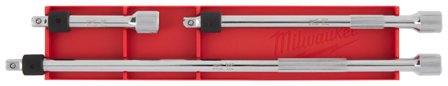Milwaukee 4932480643 Topnøgleforlængersæt 3 dele, ¼′′, Håndværktøj