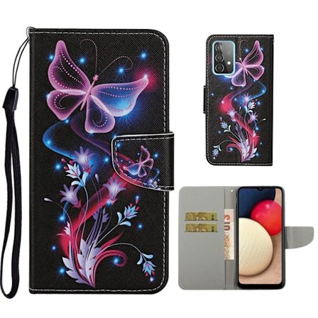 Wonderland Samsung Galaxy A52 5G flip kuoret - Kaunis Kukka