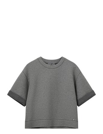 Mmshor O-Ss Sweatshirt Tops Sweat-shirts & Hoodies Sweat-shirts Grey MOS MOSH
