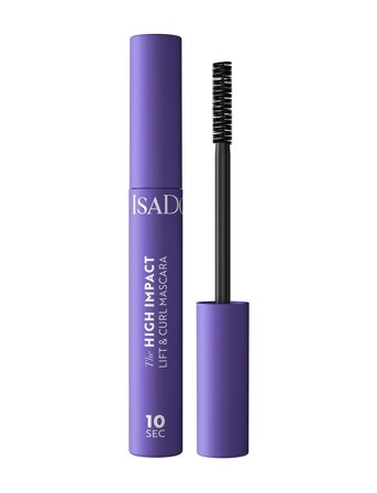 IsaDora 10 Sec High Imp Lift & Curl Mascara 02 Intense Black 9 Ml - Black - 9 ml