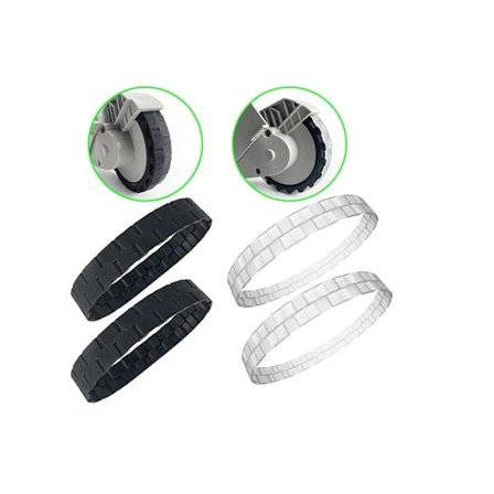 2 kpl Pyöränrengaslisätarvikkeet Xiaomi Mi Robot Mijia 1S 2S T4 T6 Roborock S50 S55 S6Masv -robotti-imureihin, kodinkoneet