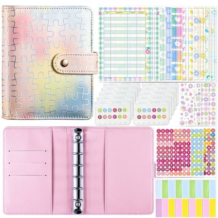 A7 Pocket Puzzle Binder - Budgeting Notebook Kit