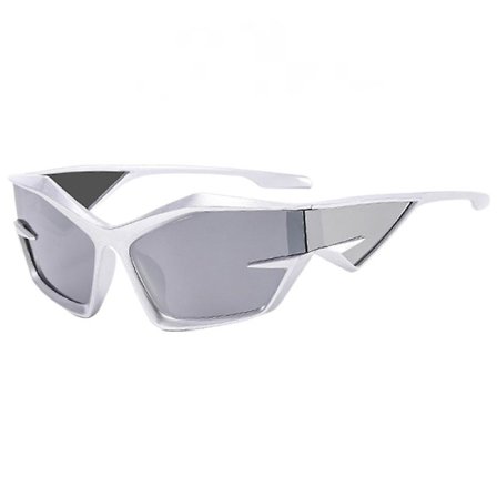 Solglasögon för män, Fashion Wrap Solglasögon Fashion Fashion Wrap Solglasögon Män Kvinnor Fashion Cool Sport Y2k Fashion Cat Eye Solglasögon U