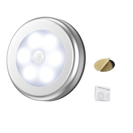 Natlys Lys Skabslampe HVID LYS HVID LYS