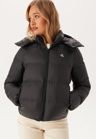 Calvin Klein Jeans Mw Down Short Puffer BEH Ck Black Klær