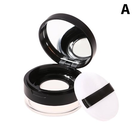 20g Tom luftkudde Puff Box Med Powder Puff Spegel Stor eller Sm