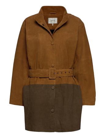 Suiragz Oz Coat Ao20 Brown Gestuz