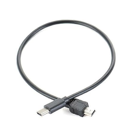 30cm Typ C Till Mini Usb Kamera Usb Kablar Otg Kopieringskabel -Yx