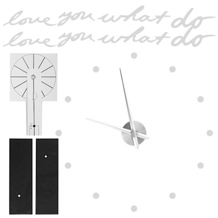 Innovatiivinen DIY seinäkello tyylikäs peilipintainen tarrakello moderni kodin sisustus hopea