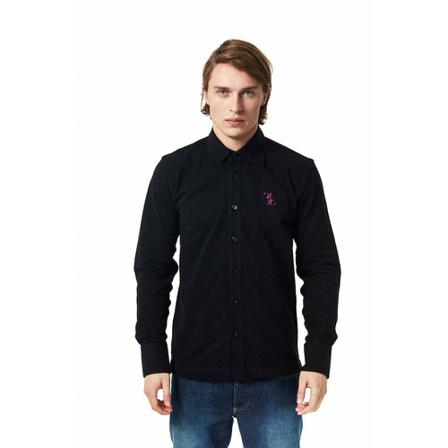 Billionaire, Shirt Zwart, Heren, Maat:S