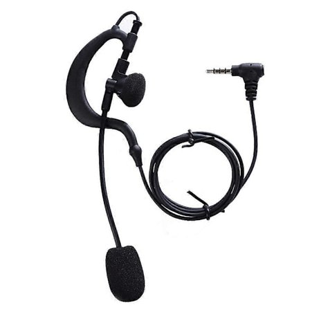 Vnetphone 3,5 mm dommerheadset ørekrog intercom-hovedtelefoner til V4 V6