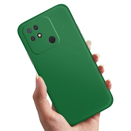 Cover / Mobilcover til Xiaomi Redmi 10C - Grøn
