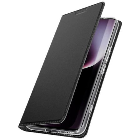 Etui til Honor Magic 7 Lite - DUX DUCIS - Satin Effekt - Kortholder - Video Støtte - Sort