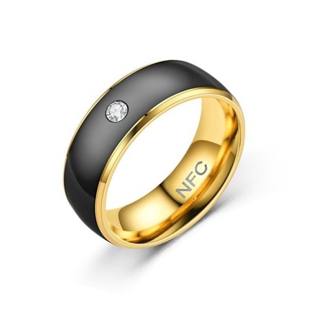 NFC Smart Ring Finger Digital Ring SORT&GULD 6