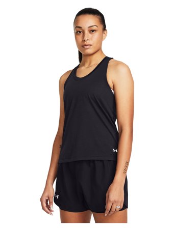 Under Armour Ua Launch Singlet - Black - M