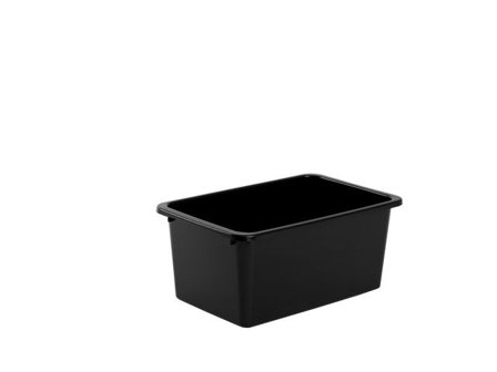 NORDISKA PLAST Förvaringsbox Store It 5L, svart - Lyreco - Skolmöbler och inredning - Förvaringsmöbler - Backar, boxar och korgar