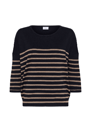 Saint Tropez MilaSZ Pullover Tröjor Dam Blå XS