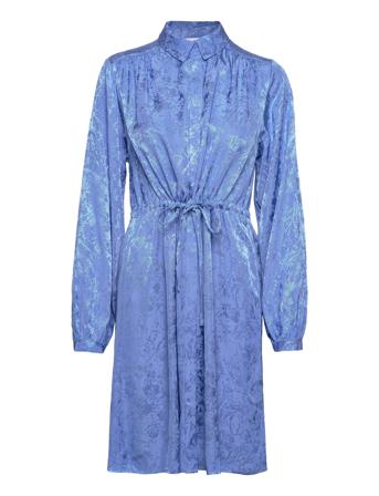 Slfblue Ls Short Shirt Dress B Dresses Shirt Dresses Blå Selected Femme*Betinget Tilbud