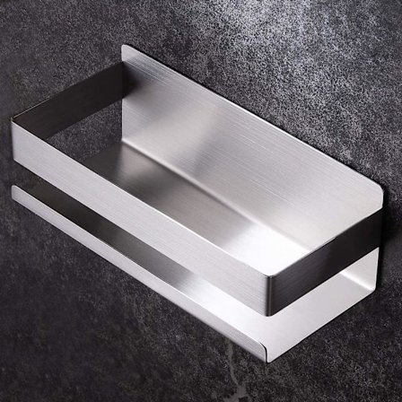 Dusjhylle uten boring Dusjhylle i rustfritt stål