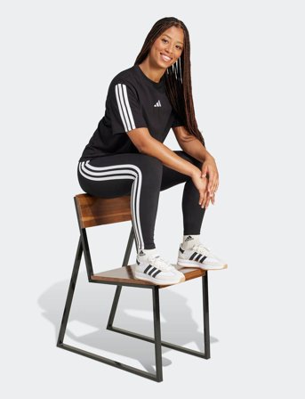 adidas Sportswear W 3S Sj Bf T - Black - XS