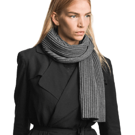 Design House Stockholm Halsduk Accessoarer Dam Grå ONESIZE