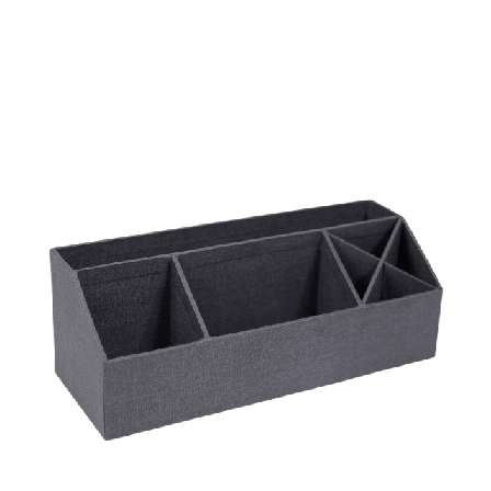 Bigso Box of Sweden Skrivbordsförvaring Elisa, Black Kontor & papper Svart ONESIZE