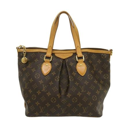 Louis Vuitton Vintage, Pre-owned Palermo PM Bruin, Dames, Maat:ONE Size