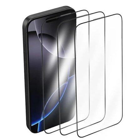 3-5 st Härdat Glas kompatibelt iPhone 16 Pro Max 16e Fullskärmsskydd kompatibelt iPhone 11 12 13 14 15 16 Pro Max Plus Kristall