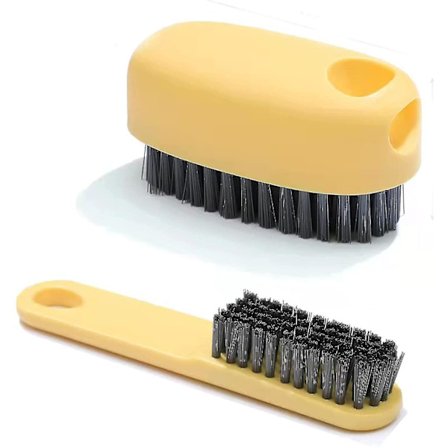 Husholdnings liten skrubbebørste Myk børste Vaskbrett Børste Hengende Vaskeri Børste