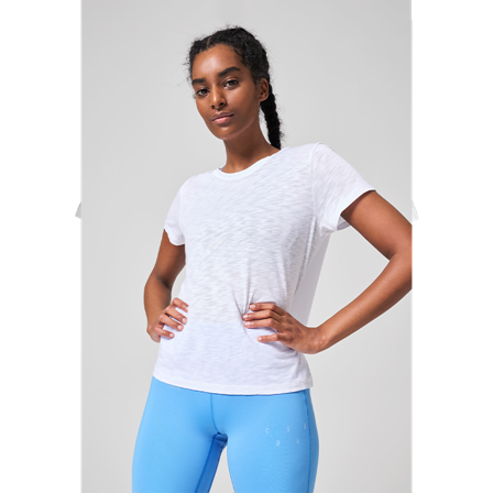 Casall Sportswear Soft Texture Tee, White