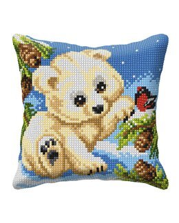 Broderipakke Pute Bjørnen - Orchidea