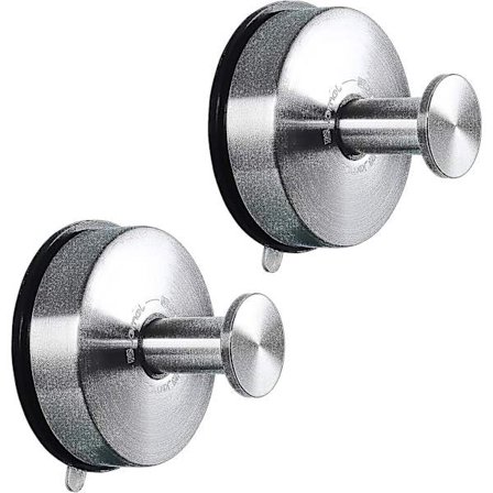 Imukuppikoukku 2 kpl:n pakkaus Imukuppipyyhekoukku Ruostumattomasta teräksestä valmistettu astiapyyhekoukku Keittiökoukku Imukuppi