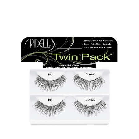 Ardell Twin Pack 105 Lösögonfransar & färgning Dam Svart ONESIZE