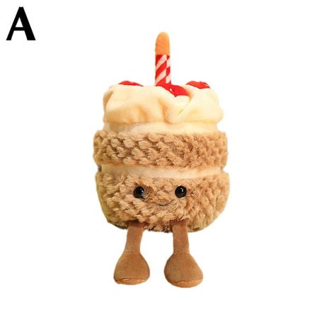 Jelly Cat plysjkakleke uten lyder og lys søt kreativ bursdagsgave [DB]