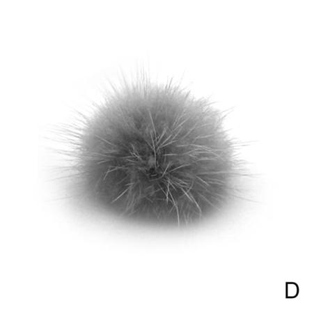5 X New Nail Poms Fluffy Plush Ball Nails 3d Soft Pom Avtagbar