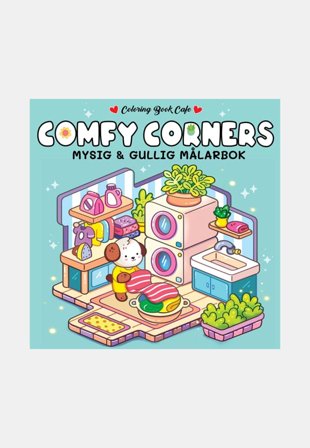 Cozy Comfy Corners målarbok Skapa & pyssla Unisex ONESIZE