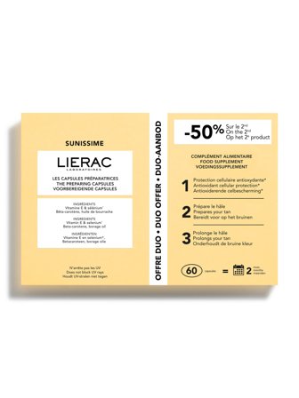 Lierac Sunissime Capsule Preparatrici Duo Integratore Alimentare