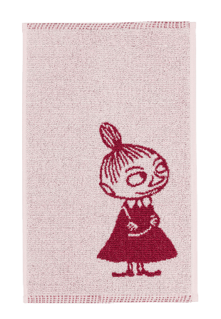 Arabia Mumin handduk 30x50 cm Badrum Rosa