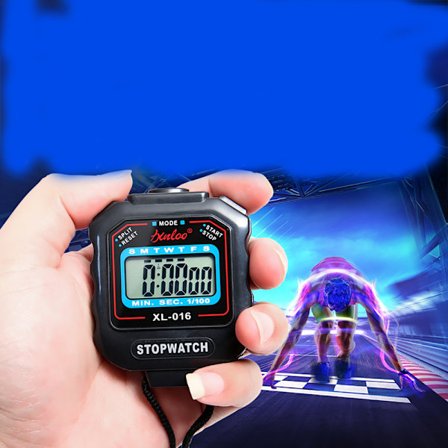 Multifunktionell elektronisk stoppur, sportstopp, ABS-siffra