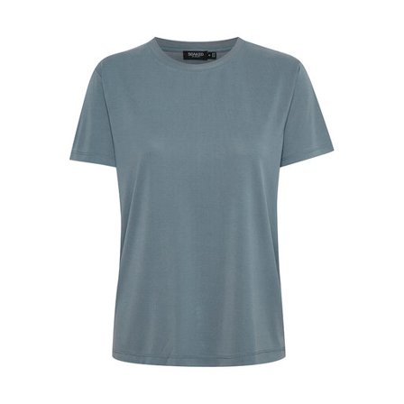 Soaked In Luxury SLColumbine Crew-Neck T-Shirt Överdelar Dam Blå S