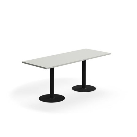 Table VERTICUS, 1800x700x720 mm, light grey/black