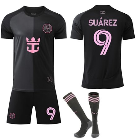 Xbi- 25-26 Miami borta Svart Fotbollströja Tröja