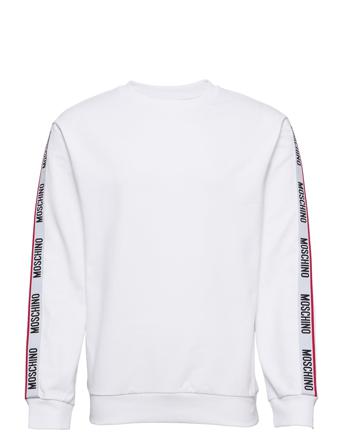 Sweatshirt Underwear Night & Loungewear Pyjama Tops Hvid Moschino Underwear
