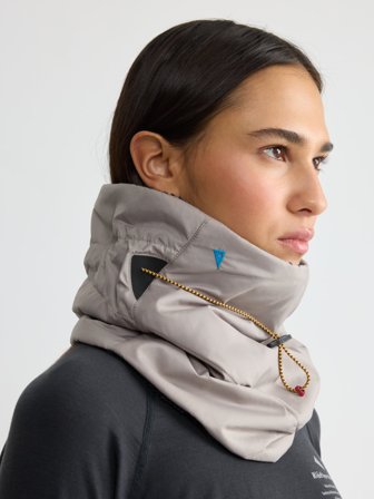 Klättermusen Viglaf Halsvärmare Unisex - Ridge Grey - One Size